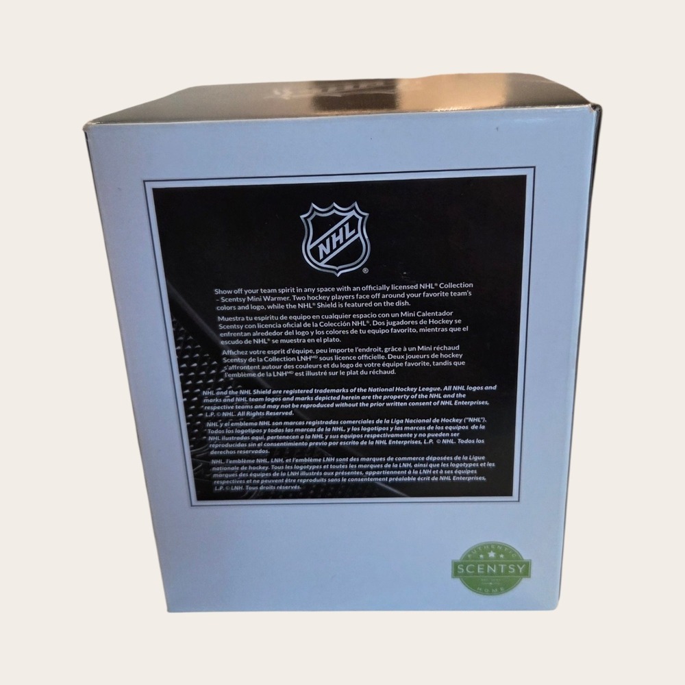 New Jersey Devils Scentsy Mini Warmer NHL Ceramic Plug-In Wax Warmer New - Picture 7 of 9